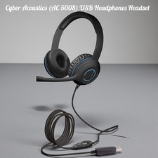 Cyber Acoustics Stereo USB Headset - AC-5008 picture