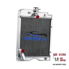 186830M91 3 Row Aluminum Radiator for Massey Ferguson TO30 TE20 TEA20 TO20 picture