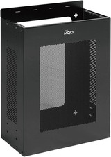 2U Vertical/Horizontal Wall Mountable Server Rack with Vented Enclosure for 19