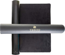 Venito Premium Leather Desk Mat (36 X 19 Inch) - Large Mouse Mat for Home Office picture