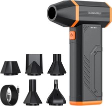 Compact 110000RPM Portable Electric Air Blower - Perfect for Home & Car picture