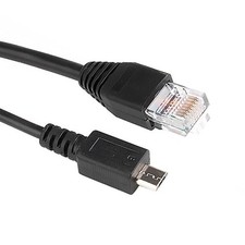 Micro USB to RJ45 RS232 Serial Console Cable for Routers Switches and Firewall picture