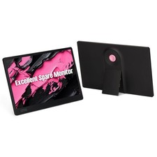 SOTSU 15.6 Inch Portable Monitor Black Pink picture