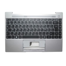 Laptop PalmRest&BE keyboard For MEDION AKOYA E13204 MD64020 Silver Top Cover picture