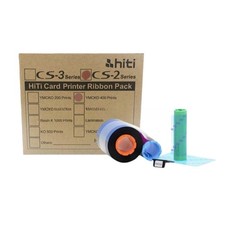 New Ribbon Fit For HITI CS200e Color Ribbon YMCKO-400 Sheet High quality picture