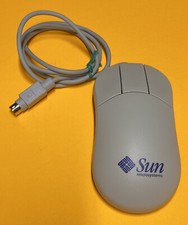 Sun 370-3631 Type-6 Mouse 3-Button Mini-Din - Tested Working picture