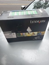 Genuine Lexmark 12A6830 Black Toner Cartridge - NEW SEALED picture