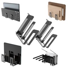 Metal Wall Mount Bracket Storage Organizer for Desk Side and Bedside Holder picture