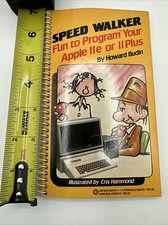 Speed Walker Fun To Program Your Apple IIe Or II Plus Rare 1st Print 1984 picture