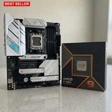 MICRO CENTER AMD 9900X Processor with ASUS ROG Strix B650A WiFi Motherboard picture