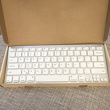 Arteck HB098 Universal Backlit Bluetooth Keyboard Silver picture