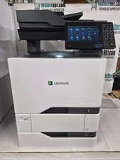 Lexmark CX725dhe Color Laser Multifunction Printer Expertly Serviced with Toners picture