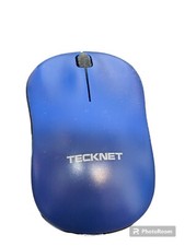 Tecknet Cordless Bluetooth Wireless Optical Mouse Model EWM01233 Blue picture