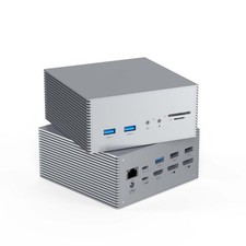 Tiergrade Upgraded Universal USB-C 4K Triple Display Docking Station w/ Charging picture
