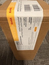 Photo Paper Roll Kodak 16x100’ Luster Lustre New Sealed Box picture