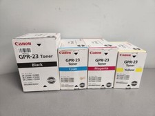 Canon GPR23 Toner Cartridge Set of x4 0452B003, 0453B003, 0455B003, 0454B003 NEW picture