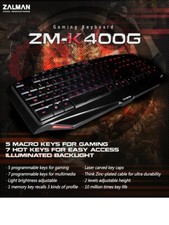 Zalman K400G  Keyboard picture