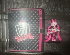 Monster high notebook case with draculaura figurine picture