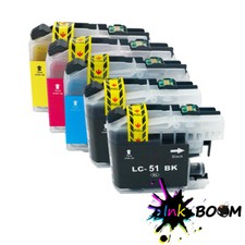 5 Ink Cartridge fits Brother LC51 MFC-5860CN MFC-680CN MFC-845CW MFC-685CW picture