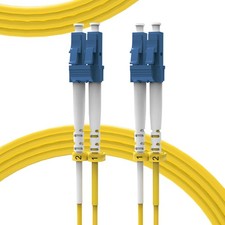 5M / 16 FT OS2 LC to LC 10Gb Singlemode Duplex 9/125um SMF Fiber Patch Cord picture
