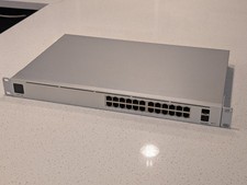 Ubiquiti UniFi USW-Pro-24-PoE 24-Port PoE Rack Fully Managed 10Gbps SFP+ picture