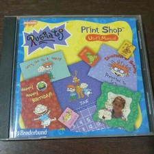Broderbund Nickelodeon Rugrats Print Shop CD & Users Manual Windows PC  picture