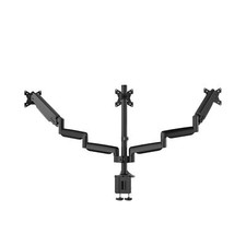UPGRAVITY Triple Monitor Stand, 3 Monitor Desk Mount for Three Flat/Curved Co... picture