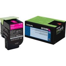Lexmark Unison 801HM Toner Cartridge 80C1HM0 picture