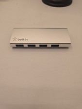 Belkin 4 PORT USB-C Multimedia Hub #F4U073*Gently used*FREE SHIPPING* picture
