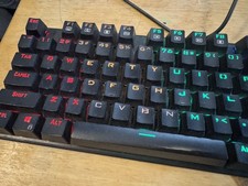 Pictek PC305A Wired RGB Mechanical Gaming Keyboard - Tested Working picture