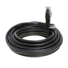 CAT5e Ethernet Patch Cable RJ-45 Internet Cord Black 25FT - 200FT Multi-Pack LOT picture