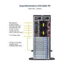 Supermicro SYS-540A-TR 4GPU Server 8x 3.5
