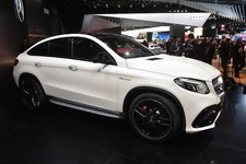 Cars 2016 amg benz coupe gle63 mercedes Desk Mat Stitched picture