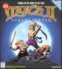 Myth II 2 Soulblighter w/ Manual PC MAC CD dwarves castles medieval combat game picture