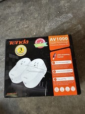 Tenda PH6 1000Mbps AV1000 Adapter Kit Ethernet Home Plugs 2-Pack picture
