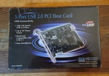 Micro Innovations 5-Port USB 2.0 PCI Host Card picture