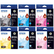 AU GENUINE Original Epson 312XL 6 Colours Ink Cartridge Toner XP-8500 XP-15000 picture