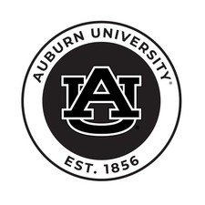Auburn Tigers Officially Licensed Black Vinyl Decal Sticker picture