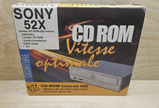CD ROM PLAYER IDE INTERNAL CREATIVE 52X - With Sony Box picture