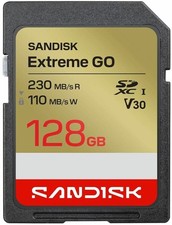 SanDisk - SDSDXGN-128G-GNCIN - SanDisk 128 GB Class 10/UHS-I (U3) V30 SDXC - picture