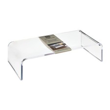 Clear Acrylic Computer Monitor Stand for Home Office picture