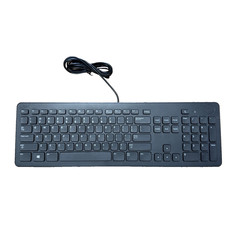 DELL KB113p USB WIRED SLIM STANDARD KEYBOARD BLACK Tested Works picture