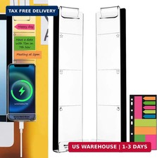 Monitor Memo Boards for Computer, Set of 2 (Left & Right) Multifunction Acrylic picture