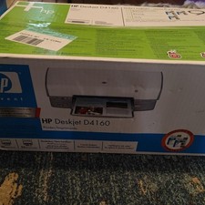 HP DeskJet D4160 Photo Inkjet Printer Complete Home Office Color New picture