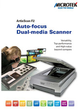 Scanner Microtek ArtixScan F2 4800 x 9600 dpi  CCD SilverFast Ai Photography picture