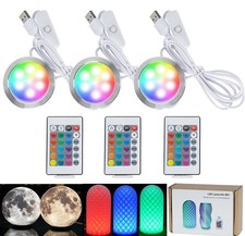 3-Pack IR RGB LED Lamp Kit 001 for Bambu Lab 3D Printer Light kit picture