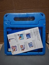 Blue Shockproof Case With Built-in Screen Protector For Kids Ipad 10/11  Apple  picture