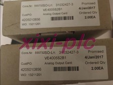 1pcs NEW  EMERSON   VE4005S2B1  Card components   DHL shipping picture