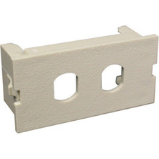Wiremold CM2-U2ST 2A Dual ST Inserts, Unloaded, Ivory (Bag of 17) picture