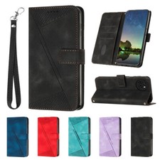 Strap Flip Leather Card Wallet Cover Case For A12 A32 A42 A52 A6 A8 A53 A54 picture